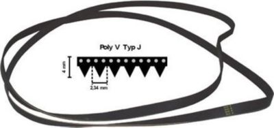 Courroie UNIVERSEL COURROIE 1200 J 6