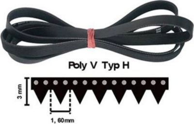 Courroie UNIVERSEL COURROIE 2010 H 7  SECHE-LINGE WHIRLPOOL