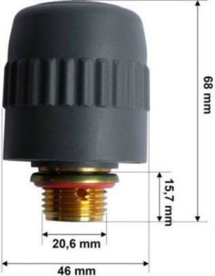 Pièce détachée UNIVERSEL BOUCHON MALE 5 BAR CHAUDIERE POLTI  M000