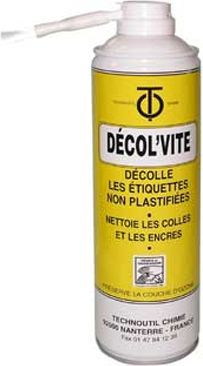 Pulvérisateur UNIVERSEL DECOL VITE ETIQUETTES  400ml Pulvérisateur UNIVERSEL DECOL VITE ETIQUETTES  400ml