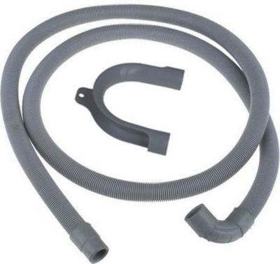 Tuyau d'eau UNIVERSEL CANNE DE VIDANGE DROIT/COUDEE 2 M