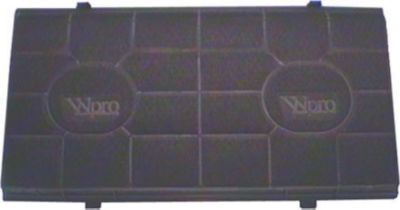 Filtre à charbon UNIVERSEL FILTRE CHARBON T190  485x265x48 mm  HOTT