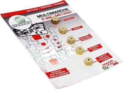 Injecteur UNIVERSEL JEU INJECTEURS UNIV. GAZ NATUREL 6 MB