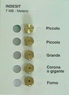 Injecteur UNIVERSEL JEU INJECTEURS UNIVERSELS GAZ NATUREL 5