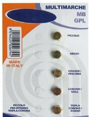 Injecteur UNIVERSEL JEU INJECTEURS UNIVERSELS BUTANE/PROPANE