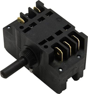 Commutateur UNIVERSEL COMMUTATEUR PLAQUE EGO 7 Pos. 10 Cosses