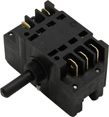 Commutateur UNIVERSEL COMMUTATEUR PLAQUE EGO 7 Pos. 10 Cosses Commutateur UNIVERSEL COMMUTATEUR PLAQUE EGO 7 Pos. 10 Cosses