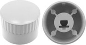 Manette UNIVERSEL MANETTES UNIVERSELLES Diam.36 BLANCHES x Manette UNIVERSEL MANETTES UNIVERSELLES Diam.36 BLANCHES x