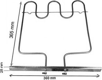 Résistance UNIVERSEL RESISTANCE DE SOLE 1000W FOUR ARISTON Résistance UNIVERSEL RESISTANCE DE SOLE 1000W FOUR ARISTON