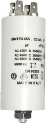 Condensateur UNIVERSEL CONDENSATEUR PERMANENT 15 MF  450V Condensateur UNIVERSEL CONDENSATEUR PERMANENT 15 MF  450V