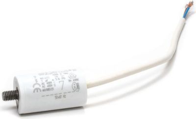 Condensateur UNIVERSEL CONDENSATEUR PERMANENT A FIL 7MF  450V