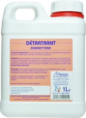 Pulvérisateur UNIVERSEL DETARTRANT SPECIAL ROBINETTERIE 1L