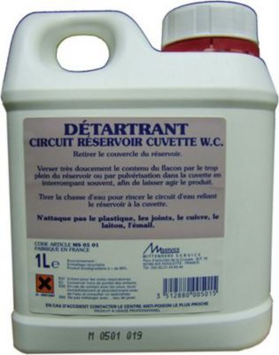 Pulvérisateur UNIVERSEL DETARTRANT PRO CIRCUIT / RESERVOIR WC 1L
