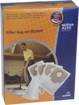 Sac NILFISK SACS POLYESTER x 4 + FILTRE A EAU NILFIS