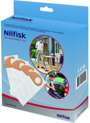 Sac NILFISK SACS SYNTHETIQUE ASPIRATEUR BUDDY II NIL