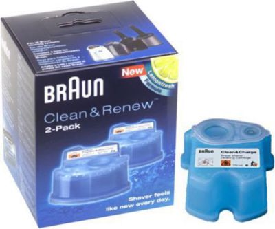 Couteau BRAUN RECHARGES CCR2 NETTOYANT CLEAN & RENEW B
