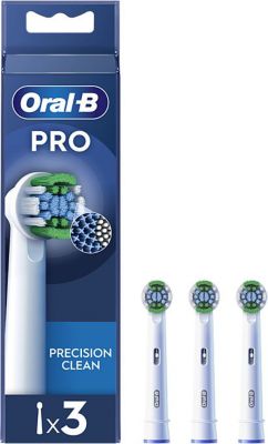 Brosse BRAUN JEU 3 BROSSETTES ORAL-B PRO PRECISION CL