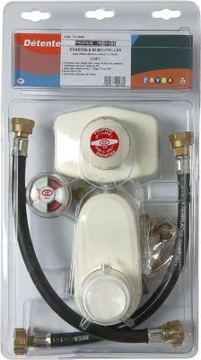 Tuyaux gaz UNIVERSEL KIT BI-BOUTEILLES PROPANE INVERSEUR AUTO