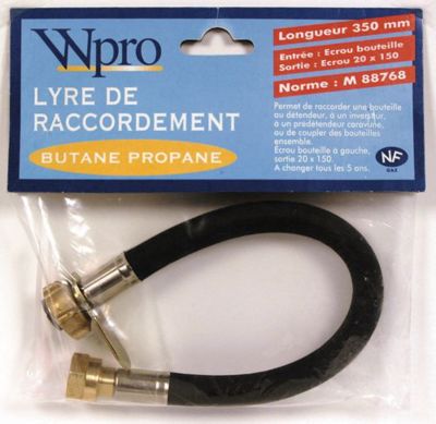Tuyaux gaz UNIVERSEL LYRE DE RACCORDEMENT GAZ Butane/Propane Tuyaux gaz UNIVERSEL LYRE DE RACCORDEMENT GAZ Butane/Propane