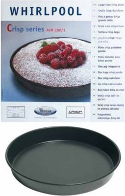 Moule WHIRLPOOL MOULE A GATEAU Diam.28  h.4,5  MICRO-OND Moule WHIRLPOOL MOULE A GATEAU Diam.28  h.4,5  MICRO-OND