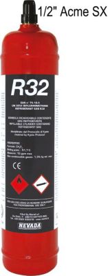 Cylindre Gaz R32 Refroidissement Recharge Pour Conditionneurs D'Air