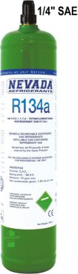 Bouteille UNIVERSEL RECHARGE FREON R134a  900g - 1000ml  val Bouteille UNIVERSEL RECHARGE FREON R134a  900g - 1000ml  val