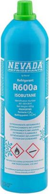 Bouteille UNIVERSEL RECHARGE REFRIGERANT R600A ISOBUTANE 420
