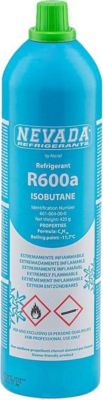 Bouteille UNIVERSEL RECHARGE REFRIGERANT R600A ISOBUTANE 420 Bouteille UNIVERSEL RECHARGE REFRIGERANT R600A ISOBUTANE 420