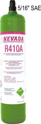 Bouteille UNIVERSEL RECHARGE GAZ R410a  800g - 1000ml  valve Bouteille UNIVERSEL RECHARGE GAZ R410a  800g - 1000ml  valve