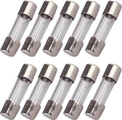 Diode et fusible UNIVERSEL 10 FUSIBLES 5X20 6.3A