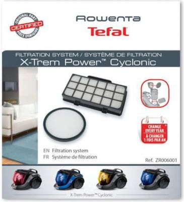 Filtre ROWENTA KIT FILTRES ASPIRATEUR ROWENTA X-TREM PO Filtre ROWENTA KIT FILTRES ASPIRATEUR ROWENTA X-TREM PO