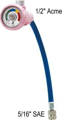 Bouteille UNIVERSEL MANOMETRE + FLEXIBLE pour BOUTEILLE R410