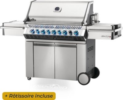 Barbecue gaz NAPOLEON Pack Barbecue à gaz Prestige PRO 665 + H
