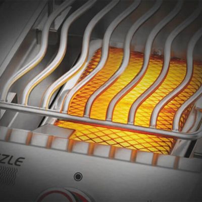 Barbecue gaz NAPOLEON Brûleur Sizzle Zone encastrable - Inox +