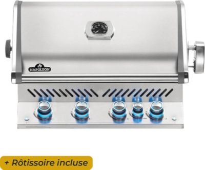 Barbecue gaz NAPOLEON Pack Barbecue à gaz encastrable Prestige