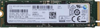 Disque dur SSD interne SAMSUNG SSD interne M.2 NVMe PCle 512Go Reconditionné
