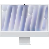 Location Ordinateur Apple IMAC 24'' M4 CPU8/GPU8 16Go 256Go Argent Reconditionné Grade A