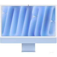 Location Ordinateur Apple IMAC 24'' M4 CPU10/GPU10 16Go 512Go Bleu Reconditionné Grade A