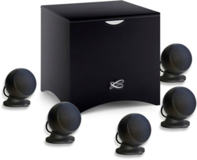 Pack enceinte Home Cinéma CABASSE Alcyone 3 Système noir mat