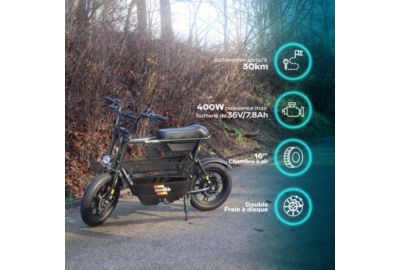 Draisienne électrique URBANGLIDE Thunder 160 Grise