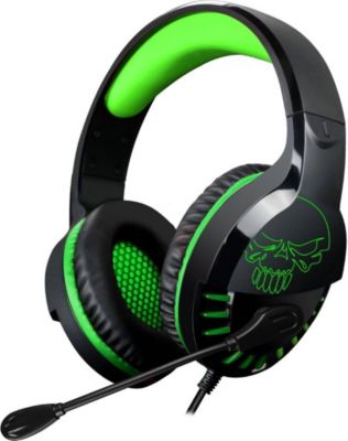 Casque gamer SPIRIT OF GAMER Casque Gamer Pro H3 Vert pour PC, One, O