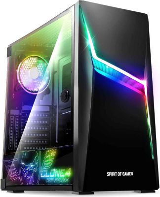 Boitier PC SPIRIT OF GAMER Clone 4 ARGB Edition