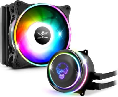 Kit de refroidissement SPIRIT OF GAMER LiquidForce - 120 mm Noir