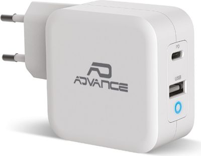 Chargeur ADVANCE Chargeur Secteur Universel USB-C Powerfl Chargeur ADVANCE Chargeur Secteur Universel USB-C Powerfl