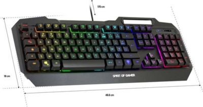 Clavier gamer SPIRIT OF GAMER SOG-CLA-EK40 Clavier gamer SPIRIT OF GAMER SOG-CLA-EK40