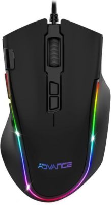 Souris Gamer Filaire ADVANCE GTA 250 LED RGB ADVANCE