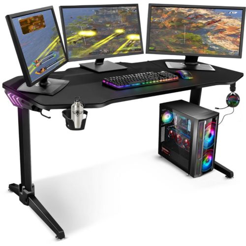 OPLITE Tilt Gaming Desk Noir - Achat Bureau Gamer