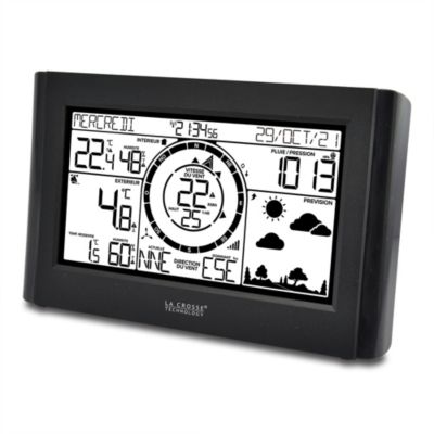 30% sur La Crosse Technology - LW3101 Station Météo Wifi avec Prévisions 3  Jours - Gris - Station météo thermomètre pluviomètre - Achat & prix