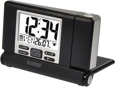 Réveil LA CROSSE TECHNOLOGY WT525BLA-SIL Réveil LA CROSSE TECHNOLOGY WT525BLA-SIL