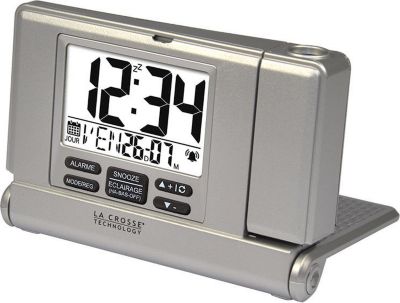 Réveil LA CROSSE TECHNOLOGY WT525SIL-SIL